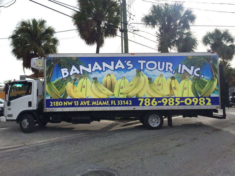 Box Truck Full color wrap Miami