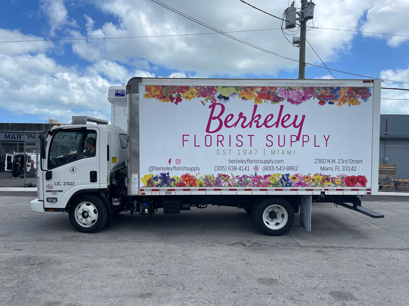 Berkeley Truck Full Color wrap