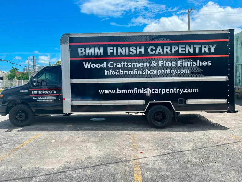 BBM Box Truck Full wrap miami