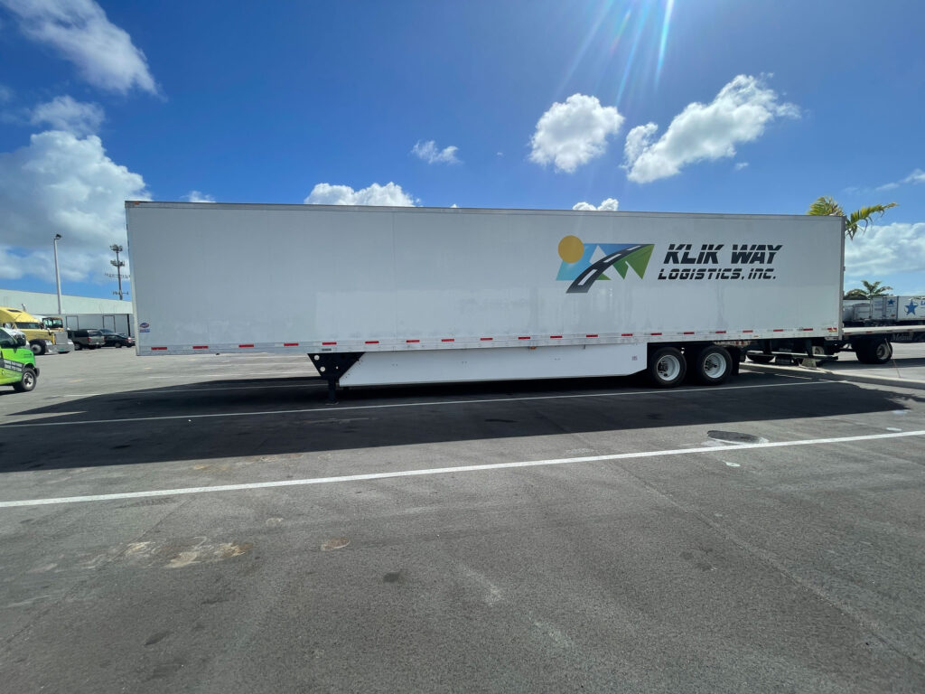 kilk way 53 truck Vinyl Lettering